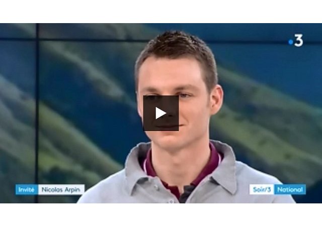 Nicolas Arpin, jeune agriculteur vainqueur des Olympiades