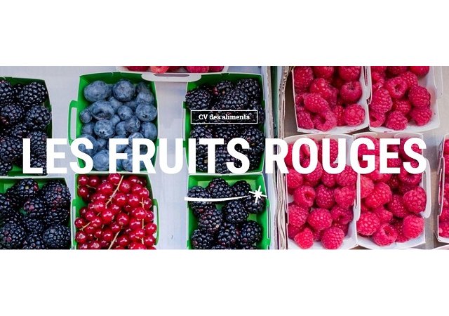 Les fruits rouges | Fédération Française de Cardiologie